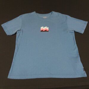 BILLABONG OCEAN WAVES - MEDIUM BLUE T-SHIRT K988